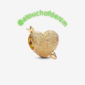 Pandora Cupid Heart Charm